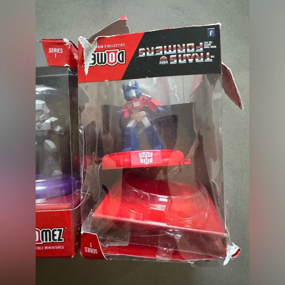 Transformers 4 box bundle Optimus Prime Domez action mini‎ figure toys Megatron